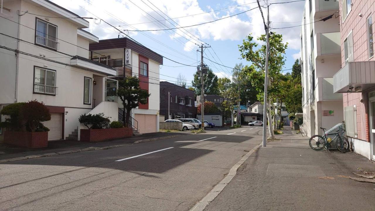Near Sapporo St & Hokkaido University Cozy Studio Sanwa101 エクステリア 写真